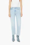Mother Ditcher Zip Ankle Pants In Light As A Feather In Multi