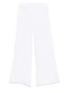 Mother Patch Pocket Undercover Sneak Jeans In White