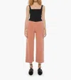 Mother The Dodger Ankle Mango Pants In Pink