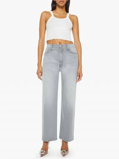 Mother Dodger Flood Jeans In Noted In Blue