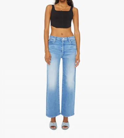 MOTHER DODGER FLOOD STRAIGHT JEAN IN MUSE