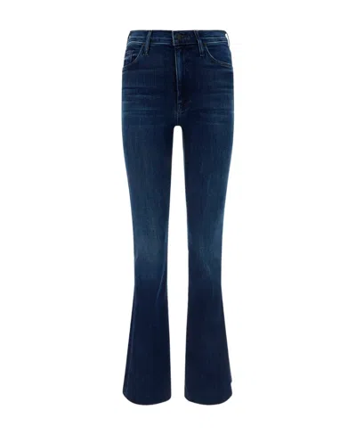 MOTHER MOTHER BUTTON DETAILED FLARED JEANS
