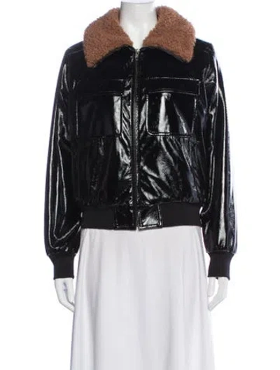 Pre-owned Mother Down Jacket In Black