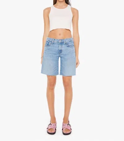 Mother Down Low Undercover Short In Material Girl In Multi