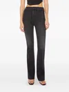 Mother Drama Flared Jeans In Multi