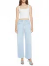 Mother Drawn Tagger Flood Jeans In Cowabunga In Multi