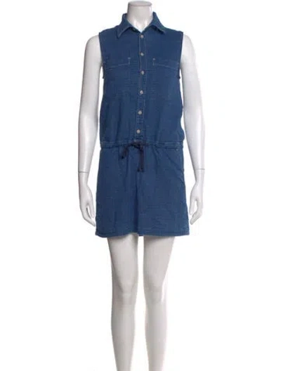 Pre-owned Mother Dress In Blue