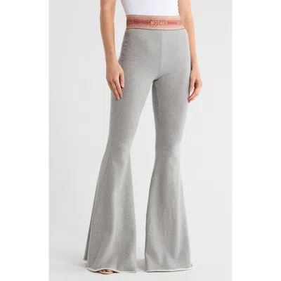 Mother Elastic Waist Bell Bottom Flare Pants