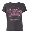 Mother Embellished Boxy Goodie Goodie T-shirt In Black