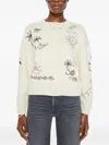 Mother Womens Drawings In The Sand The Cotton Knit Jumper In Multi