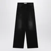 Mother The Mid Rise Rambler Zip Flood Jeans In Spiked Hair Art Flair