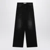 Mother The Mid Rise Rambler Zip Flood Jeans In Spiked Hair Art Flair