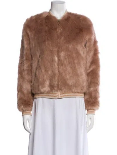 Pre-owned Mother Faux Fur Jacket
