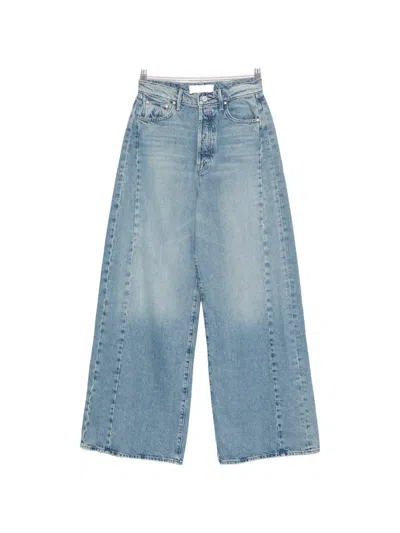 Mother Five-pocket Belt-loop Jeans In Blue