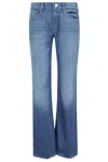 Mother Five-pocket Denim Jeans In Blue
