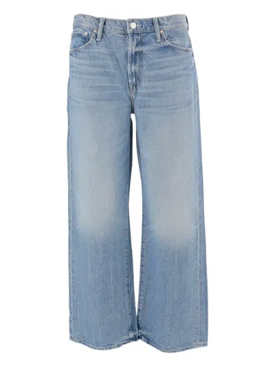 Mother Five-pocket Jeans In Blue