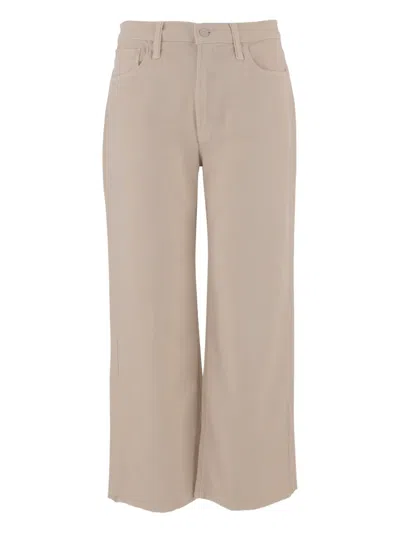 Mother Five-pocket Jeans In Neutral