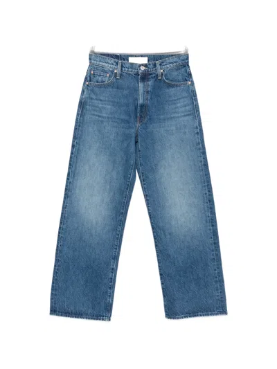 Mother Five-pocket Jeans In Blue