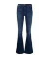 Mother Mor Light Blue Cotton Blend Jeans