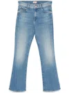 Mother Ausgestellte Jeans In Blau