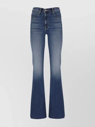 MOTHER FLARED JEANS FEATURING FIVE-POCKET DESIGN