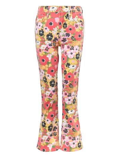 Mother Flared Jeans In Multi