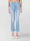 Mother Trumpet Jeans The Dodger Sneak Light Blue Washed In Blue