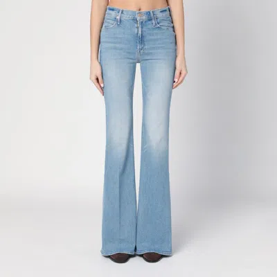 MOTHER MOTHER  FLARED JEANS THE DOOZY LIGHT BLUE WASHED
