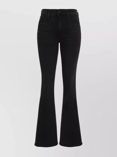 MOTHER 'FLARED LEG JEANS CONTRAST STITCHING'