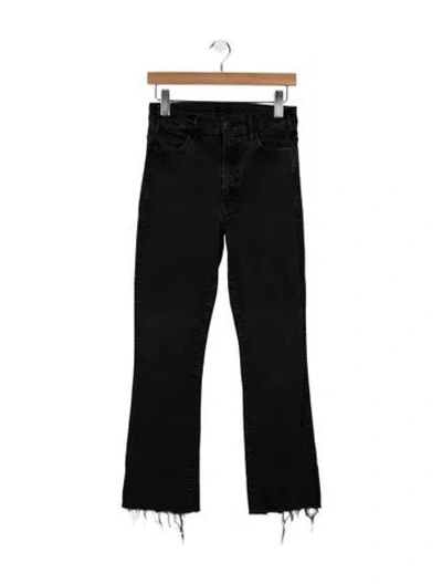 Pre-owned Mother Flared Pants In Blue