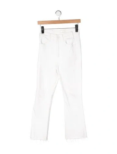 Pre-owned Mother Flared Pants In Neutrals