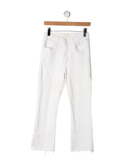 Pre-owned Mother Flared Pants In Neutrals