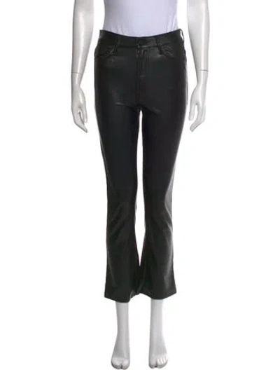 Pre-owned Mother Flared Pants W/ Tags In Black