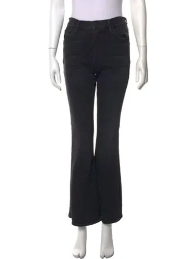 Pre-owned Mother Flared Pants W/ Tags In Black