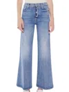 Mother Fly Cut Tomcat Roller Jeans In Crashing In Blue