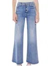 Mother Fly Cut Tomcat Roller Jeans In Crashing In Blue