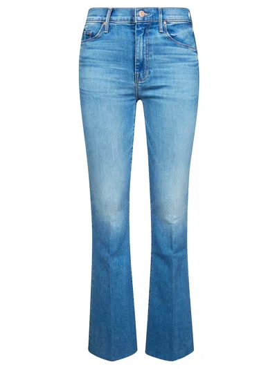 Mother Fray Bootcut Jeans For Women In Blue