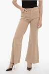 Mother 'patch Pocket Undercover Sneak' Beige Five-pocket Jeans