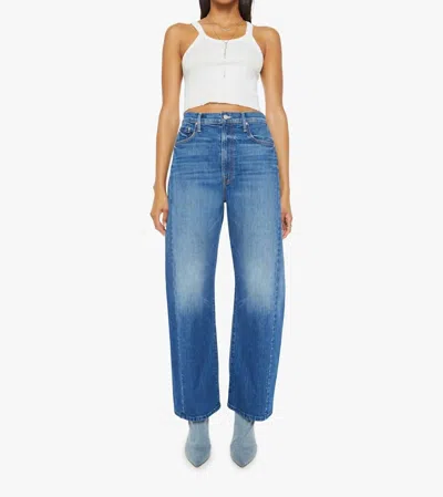 Mother Full-pipe Flood Jeans In It's A Small World
