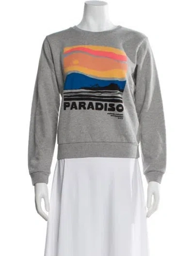 Pre-owned Mother Graphic Print Crew Neck Sweatshirt W/ Tags In Multi