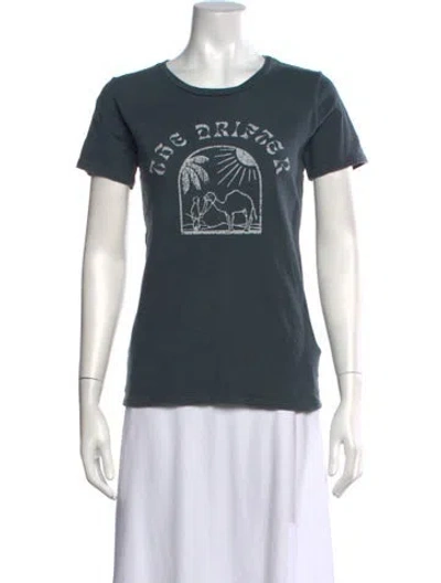 Pre-owned Mother Graphic Print Crew Neck T-shirt In Multi