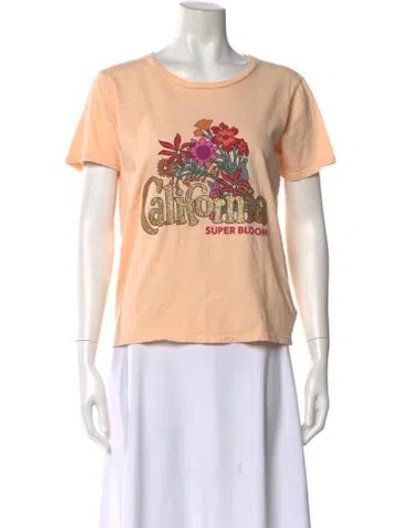 Pre-owned Mother Graphic Print Crew Neck T-shirt W/ Tags