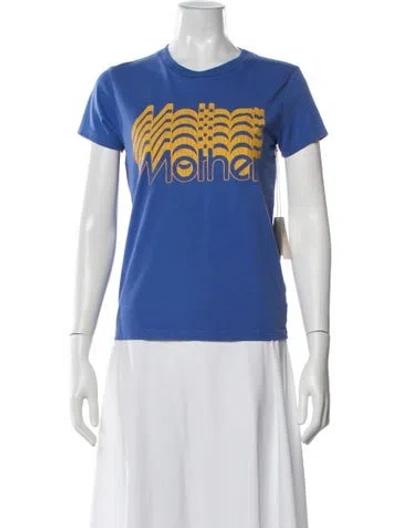 Pre-owned Mother Graphic Print Crew Neck T-shirt W/ Tags In Multi