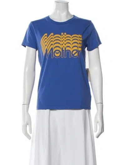 Pre-owned Mother Graphic Print Crew Neck T-shirt W/ Tags In Multi