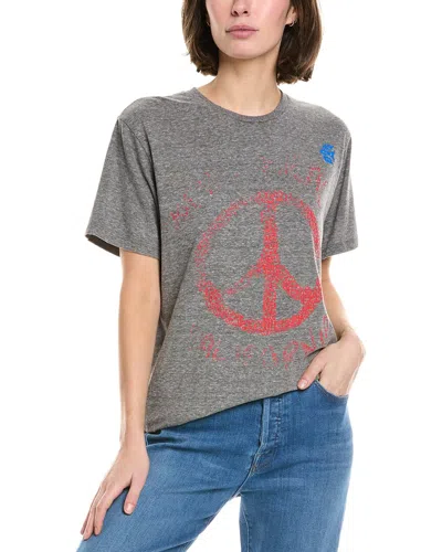 Mother Graphic Tee-shirt In Grey