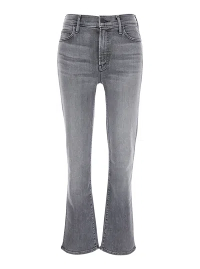 MOTHER GREY THE RASCAL FLOOD JEANS