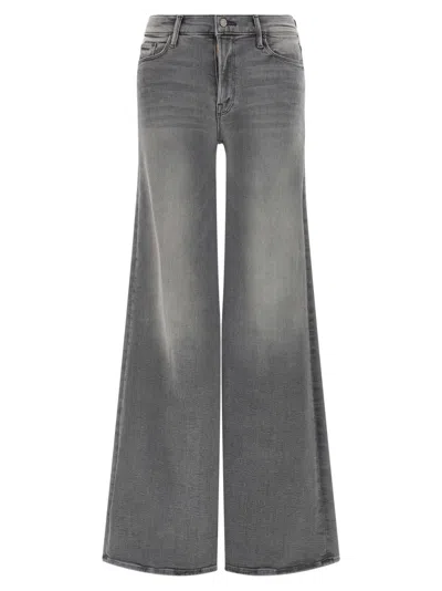 MOTHER GREY THE TWISTER HEEL JEANS
