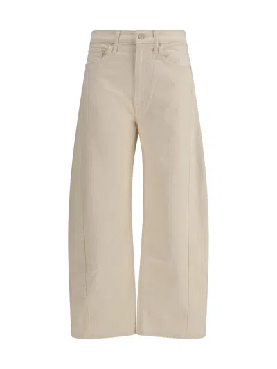 Mother Half Pipe Ankle Jeans In Neutral