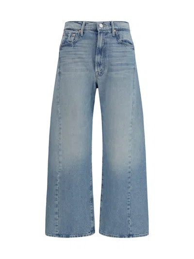 Mother Half Pipe Ankle Jeans In Blue