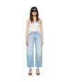 Mother The Half Pipe Ankle This Is How I Roll Jeans In Blue